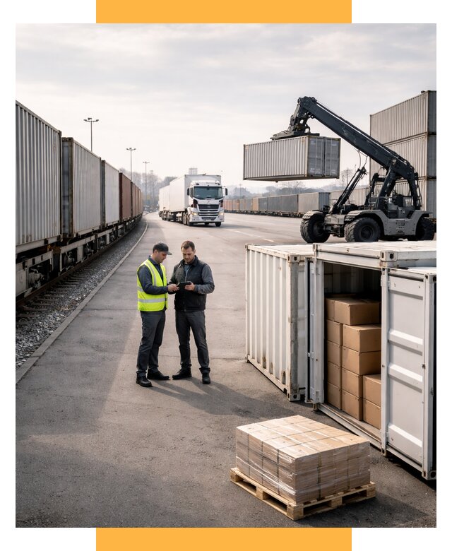 Международные мультимодальные перевозки от 45968 р. | СетСервис-Рсз