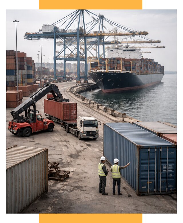 Морские перевозки из Европы от 61290 р. за контейнер | СетСервис-Рсз