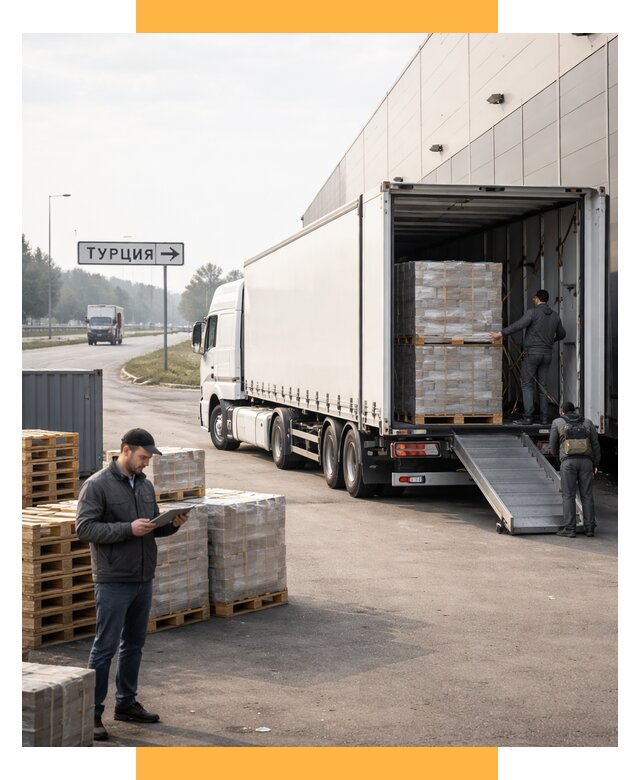 Автоперевозки и доставка фурой из Турции от 122580 р. | СетСервис-Рсз