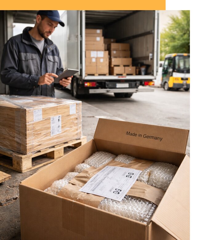 Доставка грузов из Германии от 45968 руб с таможенным оформлением
