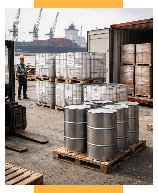 Доставка химического сырья из Индии от 255375 р. | СетСервис-Рсз