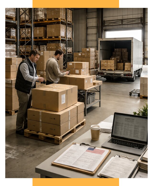 Доставка грузов в США от 6640 р., логистика и экспорт СетСервис-Рсз