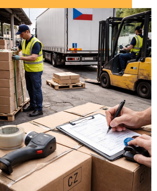 Доставка грузов в Чехию от 35753 руб, международные перевозки