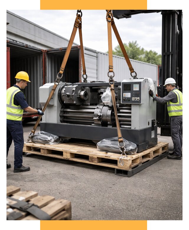 Перевозка станков и таможня от 61290 р. | СетСервис-Рсз логистика