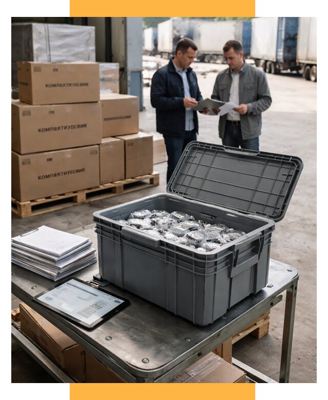 Перевозка комплектующих из Китая от 6640 р. | СетСервис-Рсз