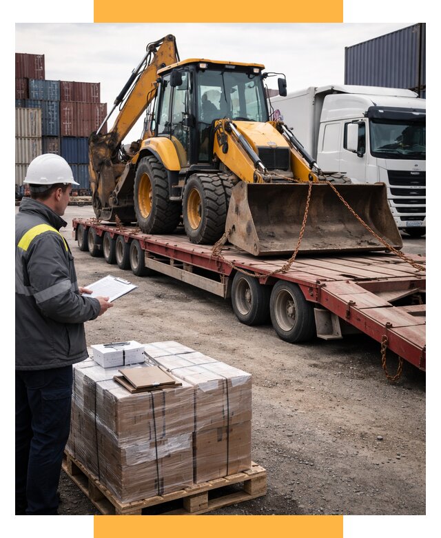 Международная перевозка спецтехники от 45968 р., СетСервис-Рсз