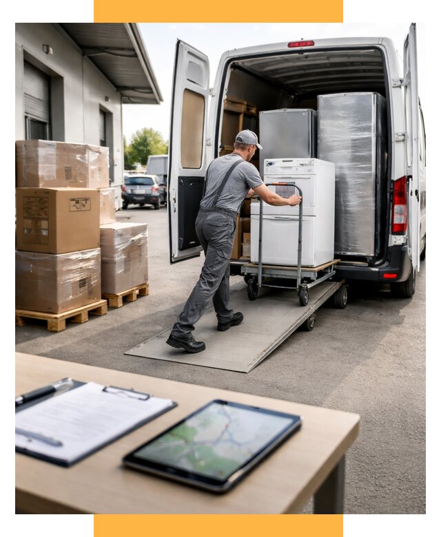 Перевозка бытовой техники от 6640 р. - логистика СетСервис-Рсз