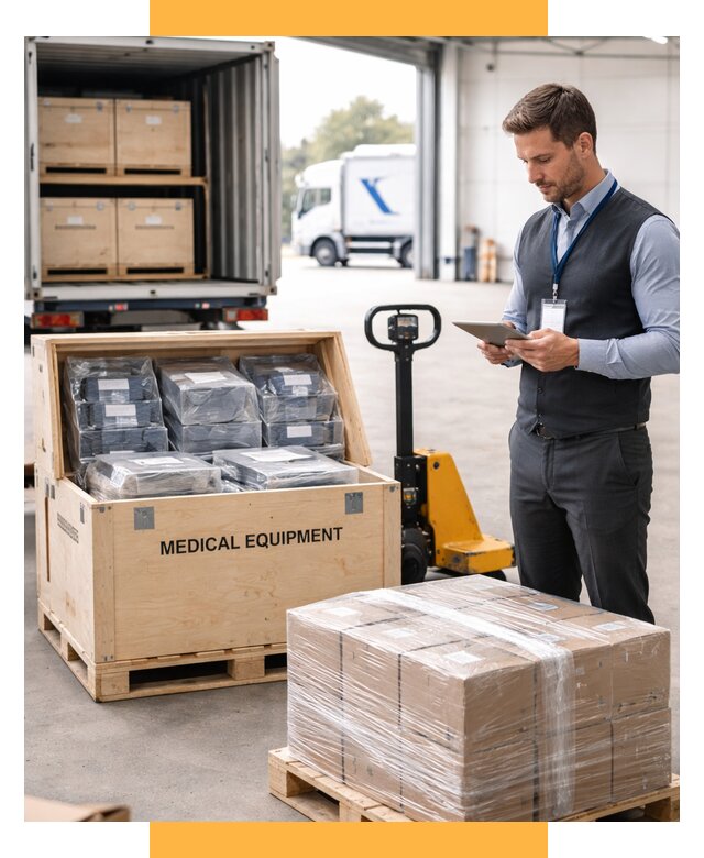 Перевозка медицинского оборудования от 15323 р. в СетСервис-Рсз