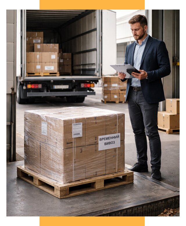 Временный вывоз товаров под ключ от 8172 р. | СетСервис-Рсз