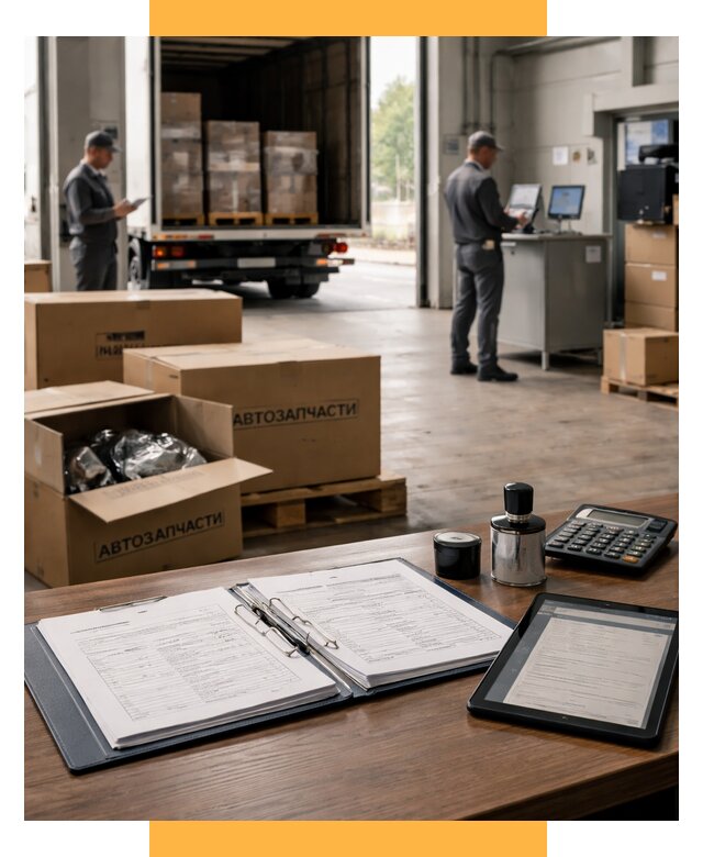 Таможенное оформление автозапчастей под ключ от 8683 р., СетСервис-Рсз