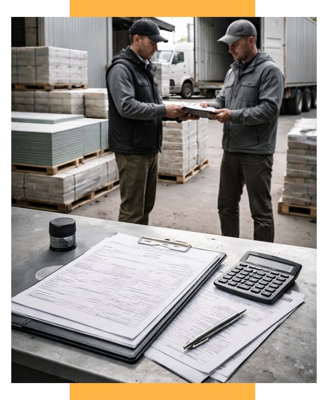 Таможенное оформление стройматериалов от 8683 р. | СетСервис-Рсз